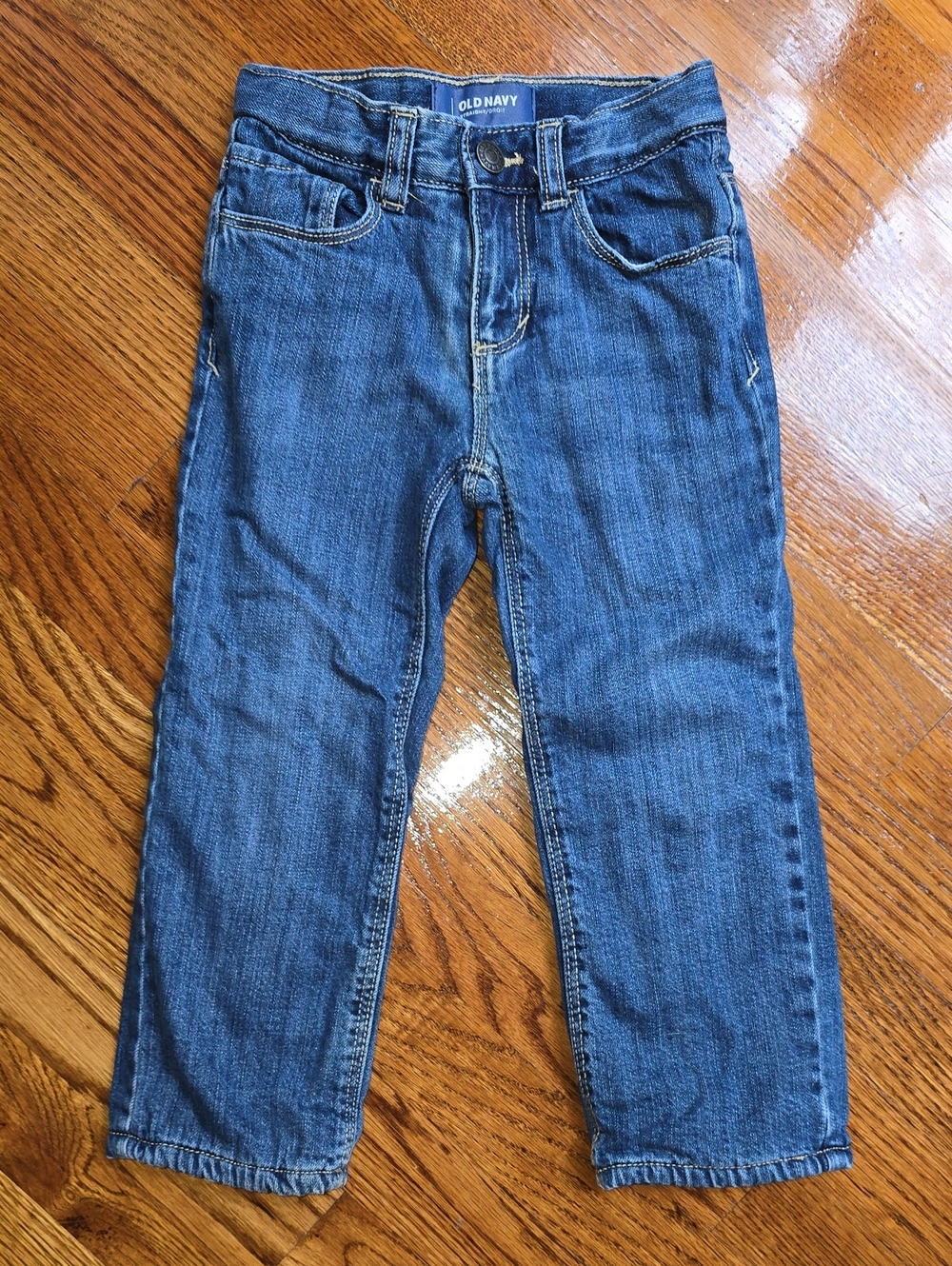 Old Navy Kids Blue Fleece Lined Jeans